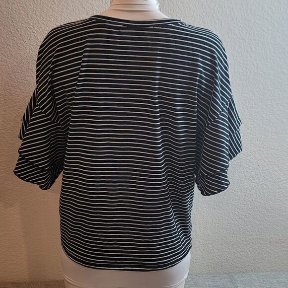 THE IMPECCABLE PIG Striped Short Sleeved Top - Picture 4 of 6